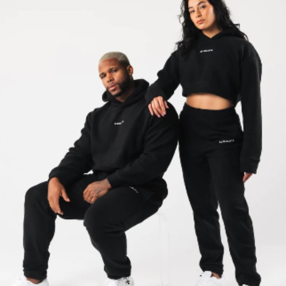 *NEW* Unisex Alphalete King Jogger - Black